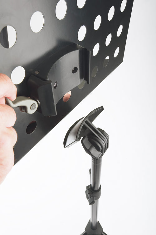 Orchesternotenpult, Platte glatt