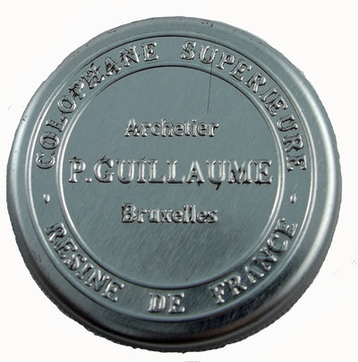 Kolophonium Guillaume in der Metalldose