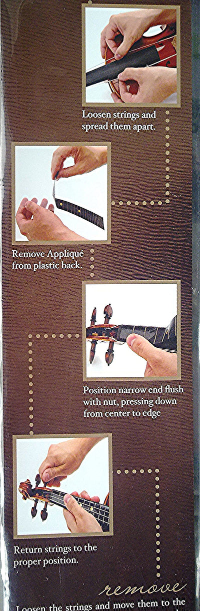 Lernhilfe Griffbrett Appliqué