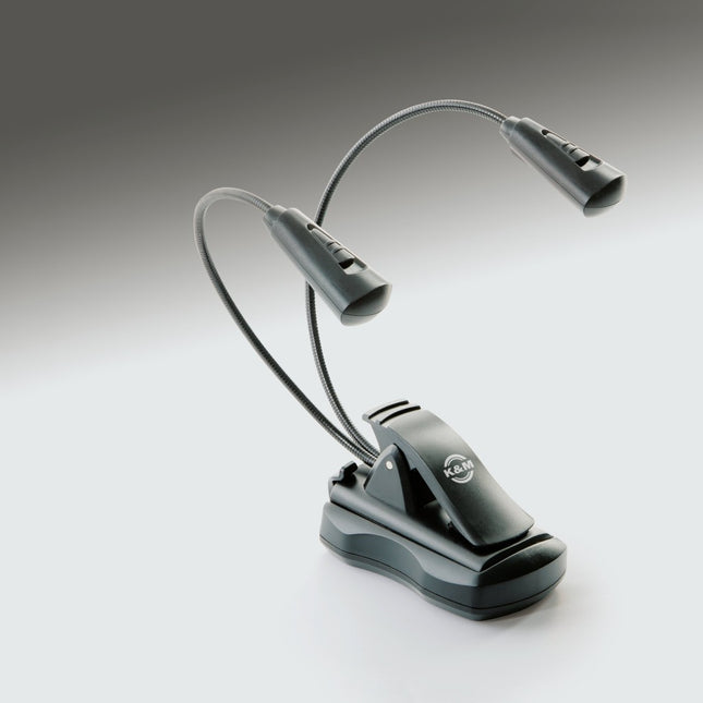 K&M 12256 Standfuß FlexLight mit Magnet – Schwarz