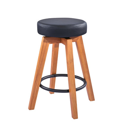 K&M 13860 Gitarrenstuhl aus Massivholz – Natur matt / Schwarz