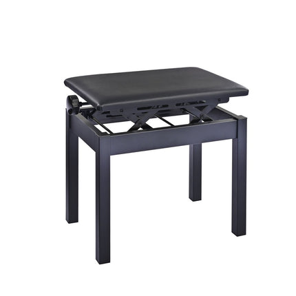 K&M 13992 Klavierbank – Schwarz, höhenverstellbar