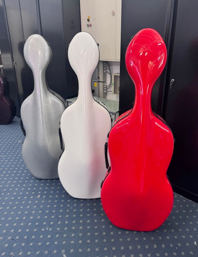 TOP Aktion: 3 X Musilia Hybrid-Karbon Cellokasten, S1, ca. 3,8 kg