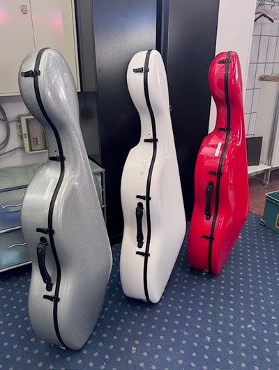 TOP Aktion: 3 X Musilia Hybrid-Karbon Cellokasten, S1, ca. 3,8 kg