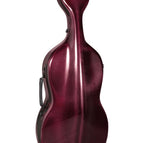 rot transparent / schwarz