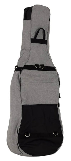 Cellohülle, Cellotasche, 19mm, grau – Boston – Detailansicht 1 | Klassikweltshop