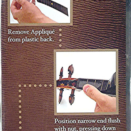 Lernhilfe Griffbrett Appliqué – D`Addario – Detailansicht 1 | Klassikweltshop
