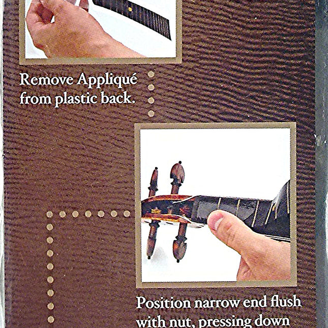 Lernhilfe Griffbrett Appliqué – D`Addario – Detailansicht 1 | Klassikweltshop