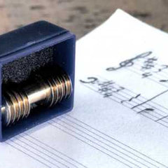 Notenrollenstempel Set – Fidolino | Klassikweltshop