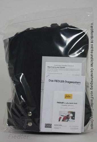 Fiedler Tragesystem Montageset (mit Hüftgurt und Notentasche) – Fiedler Cases GmbH – Detailansicht 1 | Klassikweltshop