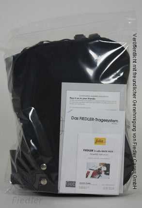Fiedler Tragesystem Montageset (mit Sitzkissen und Notentasche) – Fiedler Cases GmbH – Detailansicht 1 | Klassikweltshop