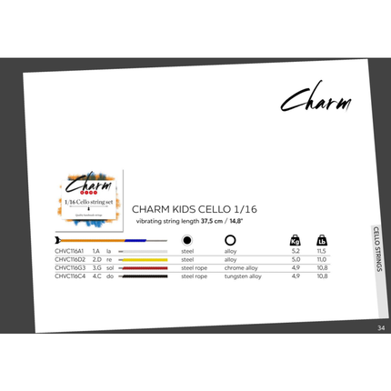 Charm Cellosaiten, Satz – FOR-TUNE – Detailansicht 5 | Klassikweltshop