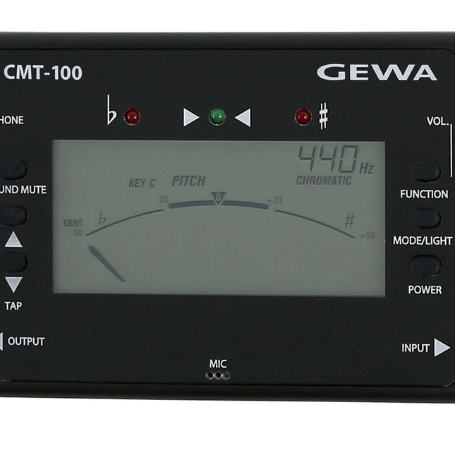 GEWA Stimmgerät/Metronom CMT-100 | Klassikweltshop