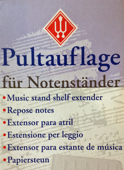 Pultauflage für Notenständer