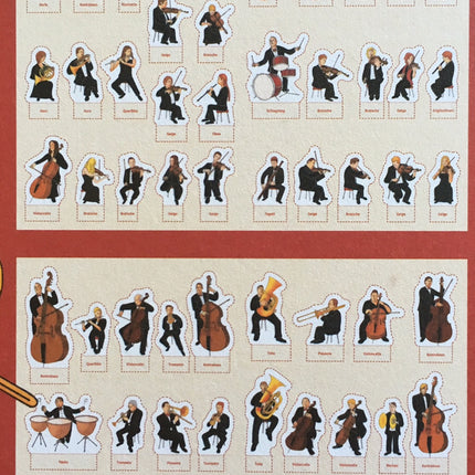 Sinfonieorchester zum Selberbasteln – Klassikweltshop – Detailansicht 1 | Klassikweltshop
