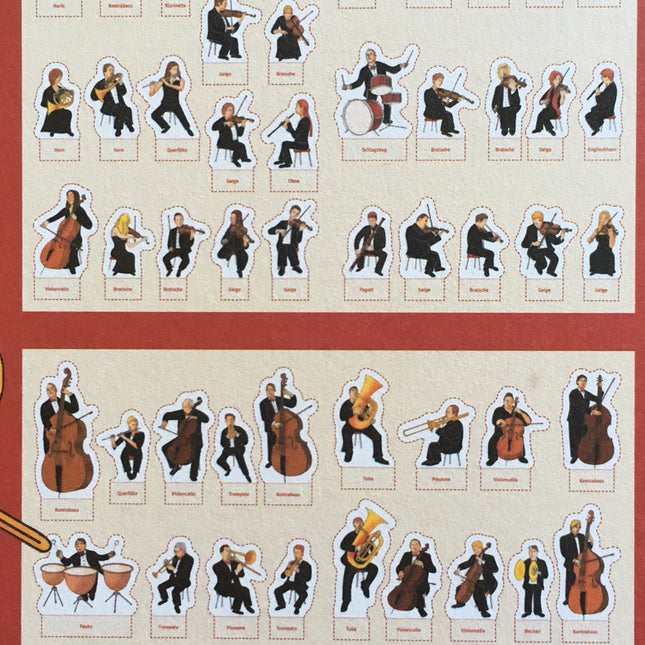 Sinfonieorchester zum Selberbasteln – Klassikweltshop – Detailansicht 1 | Klassikweltshop