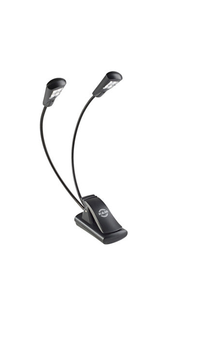 Notenpultleuchte Double4 LED FlexLight - schwarz