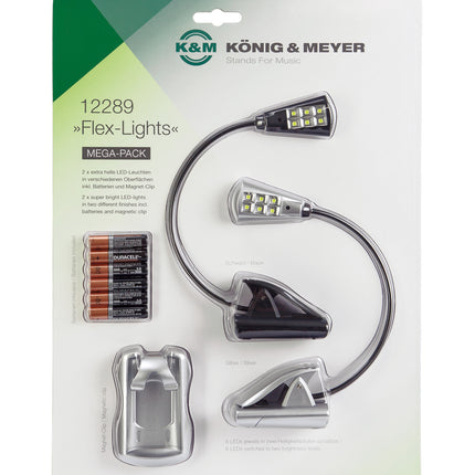 Notenpultleuchten »Flex Lights« Mega-Pack – König & Meyer – Detailansicht 1 | Klassikweltshop