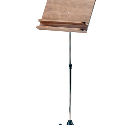 Orchesternotenpult mit Ablage - Stativ vernickelt – König & Meyer – Detailansicht 1 | Klassikweltshop