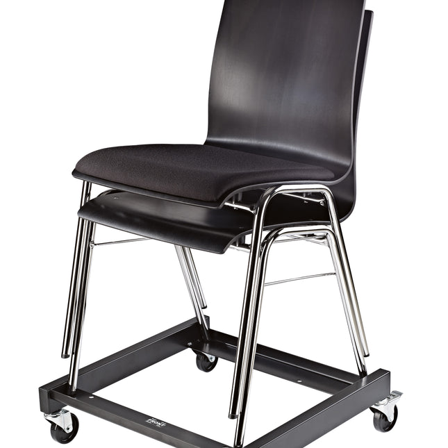 Stuhlwagen schwarz – König & Meyer – Detailansicht 1 | Klassikweltshop