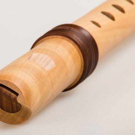 Sopranblockflöte Adri's Traumflöte Birnbaum, barock Doppelloch – Mollenhauer – Detailansicht 3 | Klassikweltshop
