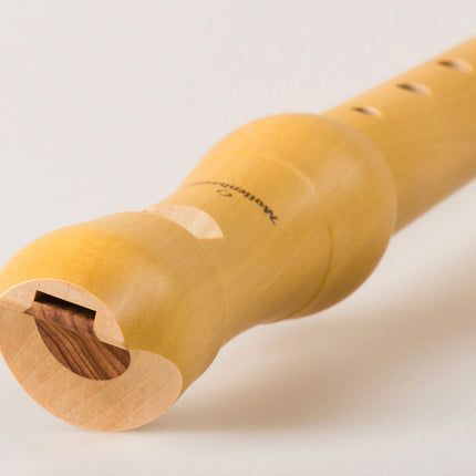 Sopranblockflöte Student, barock Doppelloch, Birnbaum – Mollenhauer – Detailansicht 3 | Klassikweltshop