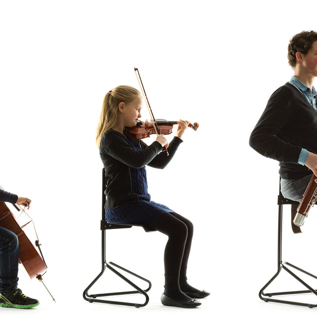 Oktavia Chair, der Musikerstuhl, der mitwächst | Klassikweltshop
