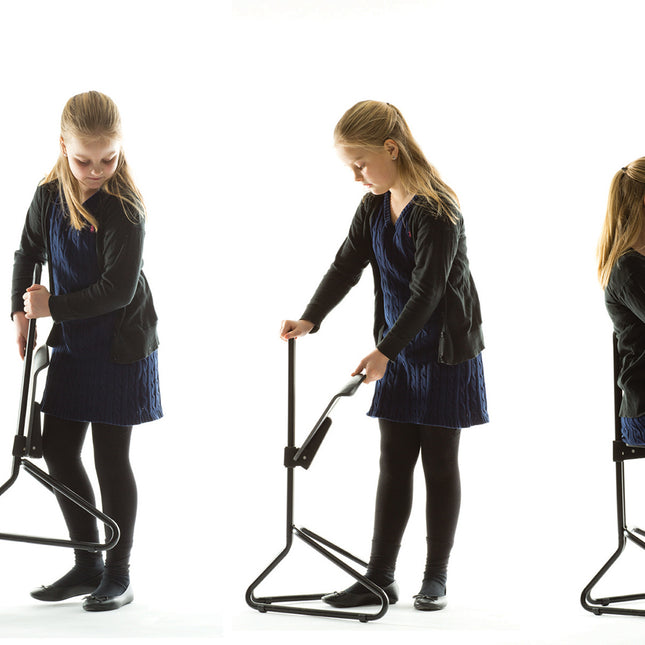Oktavia Chair, der Musikerstuhl, der mitwächst – Detailansicht 1 | Klassikweltshop