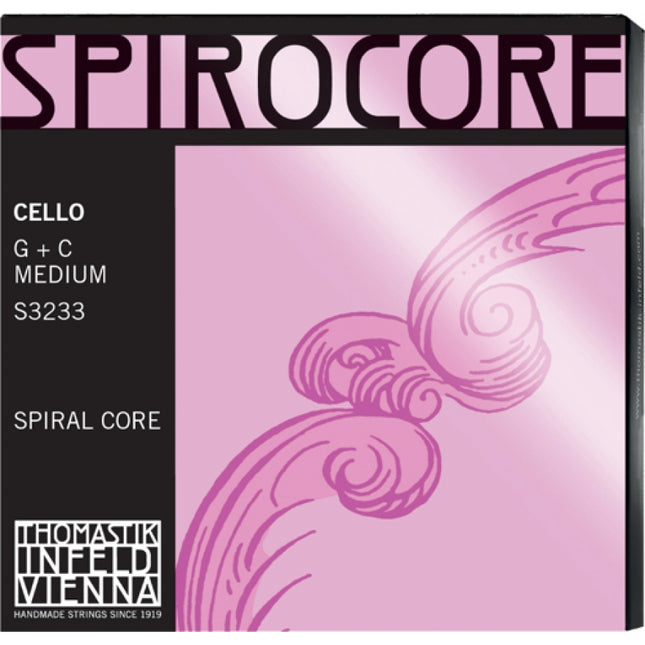 G+C-Saite Cello Spirocore-Wolfram-Duo – Thomastik-Infeld | Klassikweltshop