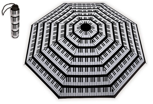Taschenschirm Tastatur KLAVIER – Vienna World | Klassikweltshop