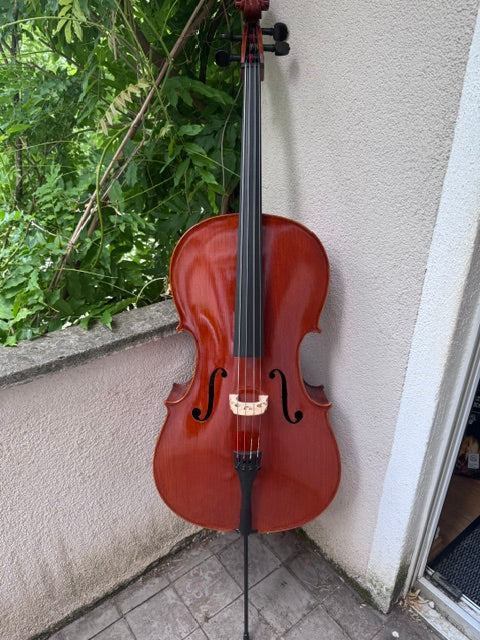 Violoncello, Jay Haide, 4/4 antik, asiatisches Klangholz | Klassikweltshop