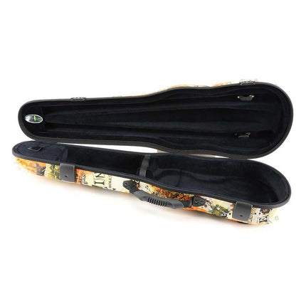 Violinformetui Greenline Dekor – Winter – Detailansicht 9 | Klassikweltshop