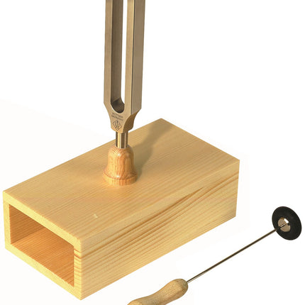 Stimmgabel mit Resonanzkasten und Anschläger – Wittner | Klassikweltshop