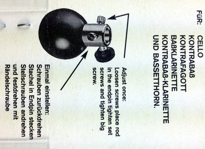 Super Endpin-Parkettschoner